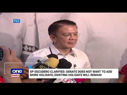 Don't Fall Asleep! Chiz Escudero Shares Tips to Stay Awake During SONA