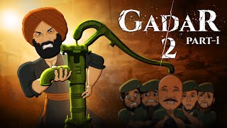 Gadar 2 Ek Comedy Katha || Tara Singh vs Pakistani Handpumps || Animated Spoof || Cartoon Smash