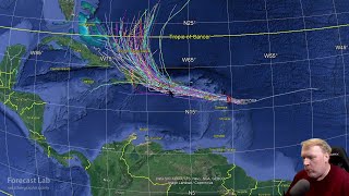 Fri 9/16/22 - With a real Air Force forecaster / Hurricane tracks for Fiona / Severe storms