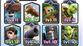 let's play with my special deck 😀. And won all bettle 😜😜.#clashroyale