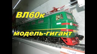 ВЛ60к - модель-гигант! Почти детективная история. // Model of a giant locomotive