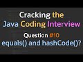 What about equals() and hashCode()? - Cracking the Java Coding Interview