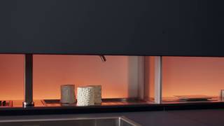 Valcucine - V-Motion.  The kitchen comes to life.