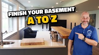 DIY | How To Renovate an Unfinished Basement | A To Z