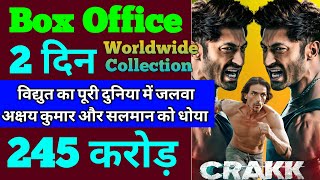 Crakk Box Office Collection | Crakk 1st Day Collection, Crakk 2nd Day Worldwide Collection