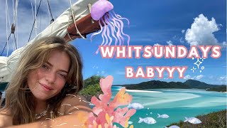 WHITSUNDAYS = WHITFUNDAYS with your fav travel vlogger xoxo 😏🏝️ | La Felicia #stokedinstraya