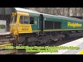 323221 805001 805003 and 66533 at birmingham new street