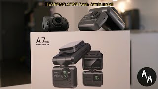 About Installation of TIESFONG A7WB Dash Cam