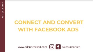 Connect & Convert With Facebook Ads | DreamBank