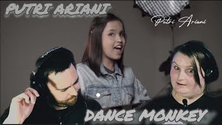 Putri Ariani - Dance Monkey Cover Reaction !First Time Listening! #musicreactions #reaction