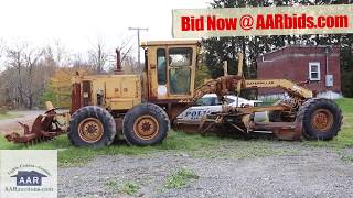 1985 Caterpillar 12G Grader For Sale at Auction