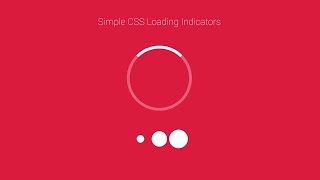 Animated CSS Loader with Button click event