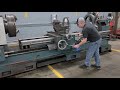 national 33″ x 120” 9″hollow spindle oil field lathe