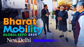 LIVE: PM Modi visits the Bharat Mobility Global Expo 2025