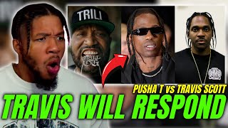 Travis Scott RESPONDS by the Weekend? Pusha T Send MORE SHOTS? DELETED Says it's 20 Yr Domino Effect
