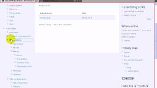 Drupal File system Upload