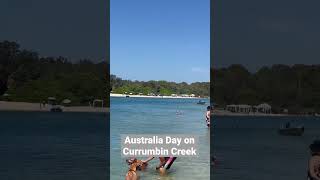 Australia Day on Currumbin Creek. Gold Coast places to visit