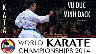 Vu Duc MINH DACK of France. Kata Chatanyara Kushanku. Bronze Medal. 2014 World Karate Championships