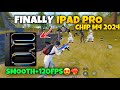 Finally iPad Pro 2024 CHIP M4 Test 120FPS😍🔥  Bgmi / Pubg mobile