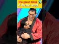 the great khali से भी लंबा आदमी 😱 akj facts khali height shorts facts india