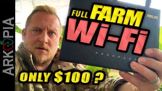 Whole Farm WiFi under $100 - Super Cheap \u0026 Easy - Cover multiple buildings \u0026 acres! - AiMesh Asus