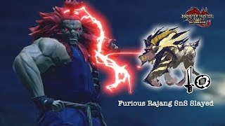 【MHRise/sunbreak】豪鬼討伐シリーズ３ 激昂したラージャン 片手剣solo/switch版 Furious Rajang/sword and shield ※盟勇なし