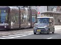 広島電鉄　1000形1001号車piccolo　十日市町電停付近にて　20171115