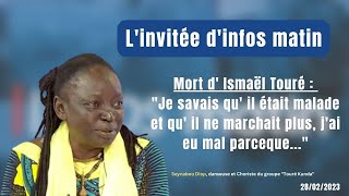 L'Invité Infos Matin: Seynabou Diop, ancienne danseuse et choriste du Groupe Touré Kounda