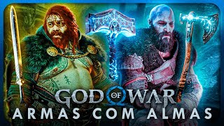 O MISTÉRIO POR TRÁS DAS ARMAS COM ALMAS EM GOD OF WAR