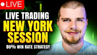 🚨LIVE TRADING| HAPPY FRIDAY | NEW YORK SESSION ICT STRATEGY | 85% WIN RATE | FOREX TRADING