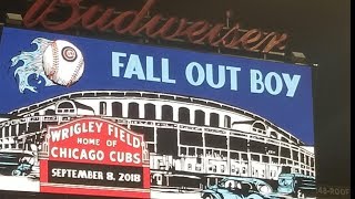 Fall Out Boy| Wrigley Field Chicago Footage