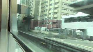 JR鹿児島本線 車窓  博多駅～南福岡駅（813系1000番台快速)