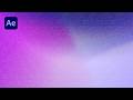 How To Master Gradients In After Effects (Under 1 Minutes)