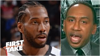 Kawhi isn’t on LeBron’s level! - Stephen A. defends LeBron as the best in the world | First Take
