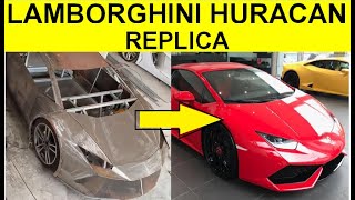 Homemade Supercar Lamborghini Huracan - Lamborghini Huracan Replica.