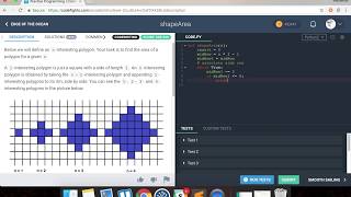 ShapeArea - Codefights - Python