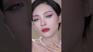 40s教会你适合亚洲人的轻截断式眼妆！Light cut crease makeup | April的草莓啊