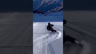 AMAZING ski carving 😱 | skiing by professional!