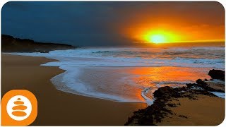 Sunset Music, Nature sounds, Meditation music, Ocean Sunset, 4k - 0004