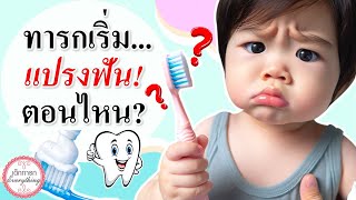 วิธีเลี้ยงเด็กทารก : ทารกเริ่มแปรงฟัน ได้ตอนไหน ? | ฟันทารก | เด็กทารก Everything