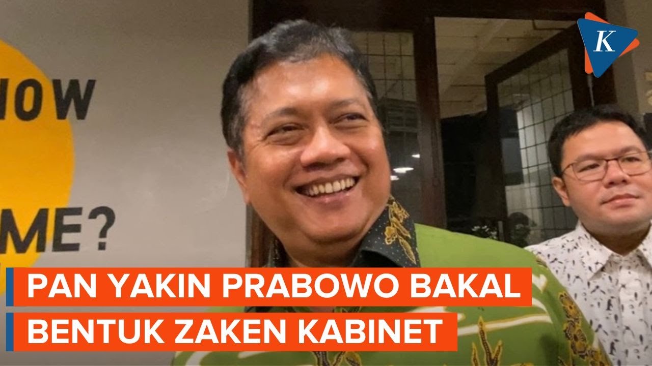 Soal Jatah Kursi Menteri, PAN Yakin Prabowo-Gibran Bakal Bentuk Zaken ...