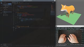 Coding an Animated Fox in Rust - Bevy Game Engine - ASMR Programming (No Talking)