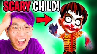 LankyBox Plays SCARY CHILD!? (IMPOSSIBLE APP GAME! *Gameplay Walkthrough*)