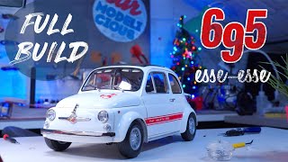 Car Modelicious - Abarth 695ss 1969 - 1/7 scale model by Hachette - ASMR