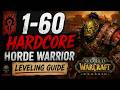 Classic Era: 1-60 Hardcore Horde Warrior Leveling Guide - 2026 Updated - Weapons, Talents,  Gameplay