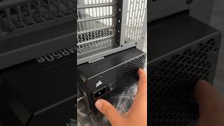 How to insert power supply into “Fractal-Design North” case