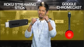 New Roku Streaming Stick vs. Google Chromecast (CNET Prizefight)