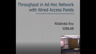 Rutgers WINLAB - Ritabrata Roy \