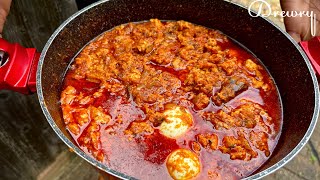 Sauce aux oeufs brouillés à la Ghanéenne | Ghana egg stew