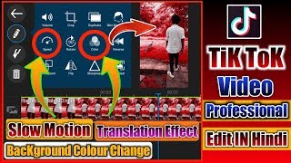 background colour change | slow motion | Translation effect